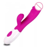 Rechargeable Vibrator For Women Clitoris Stimulator G-Spot Powerful Vibro Dildo Wand Female Clit Sucker Adult Sex Toys