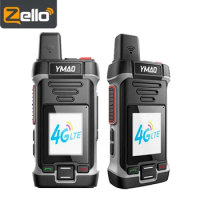 Zello 4G Radio 3000mAH Blue Tooth Asia Network Walkie Talkie for Hunting Poc real ptt Radios Free Shipping