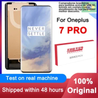 Original 6.67" Display For OnePlus 7 Pro AMOLED LCD Display Screen Touch screen Digitizer Assembly For OnePlus 7Pro LCD Screen