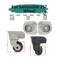 For Samsonite 25T Universal Wheel Replacement Suitcase Rotating Smooth Silent Shock Absorbing Wheels travel suitcases case Wheel