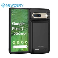 NEWDERY Pixel 7 Battery Charger Case For Google Pixel 7 Powerful 10000mAh Charging Power Case Backup Charger Battery Case 6.3"