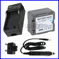 Battery + Charger for Panasonic VW-VBG130 and HDC-HS100, HDC-HS250,HDC-HS300,HDC-HS700,SDR H40,SDR H60,SDR H80,SDR H90 Camcorder