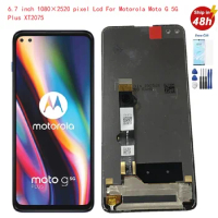 6.7 inch For Motorola Moto G 5G Plus LCD Display With Touch Screen Digitizer Panel For Moto G5G Plus LCD XT2075 G5G Plus Display