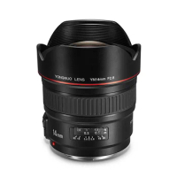 YONGNUO Ultra-wide Angle Prime Lens YN14mm F2.8 for Canon 5D Mark III IV 6D 700D 80D 70D Camera