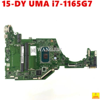 Used For HP 15T-DY200 15-DY Laptop Motherboard M16465-601 M16465-001 UMA i7-1165G7 DA0P5MB38A0 DA0P5HMB8E0 100% Working