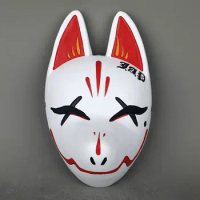 Candy Fox Mask Genshin Impact Sakura Kamisato Ayaka Cosplay Replica Prop Decoration Character Accessories