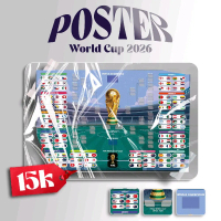 Poster Jadwal Piala Dunia 2026 A3 Lengkap