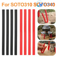 4Pcs Silicone Hose Tube Protective Cover for Soto 310 Soto 340 Spider Furnace Large Windproof Ring Camping Gear Spider Stove