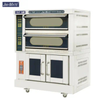 Bakery Equipment 2 Decks 4 Trays + 8 Trays Proofer Commercial Electric Intelligent Deck Oven