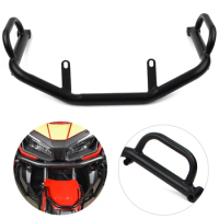 Black Steel Motorbike Upper Engine Guard Crash Bar Bumper Protector for Honda ADV 150 2020-2021 Motorcyclce Accessories