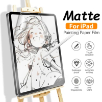 Like Paper Film Screen Protector For iPad 10th generation Air 5 4 10.9 Mini 6 7th 8th 9th 10.2 Pro 11 12.9 9.7 Matte Film Writer