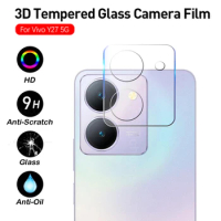3D Curved Back Tempered Glass Camera Lens Protective Case For VIVO Y27 Y 27 27Y Vivoy27 5G Rear Lens Protector Cover Coques