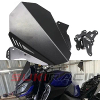 For Yamaha FZ09 MT 09 FZ-09 2018-2020 MT09 MT-09 FZ 09 CNC Motorcycle Front Windshield Windscreen Airflow Wind Deflector