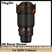 For SIGMA Art 85mm F1.4 DG HSM for SONY E Mount Lens Sticker Protective Skin Decal Film Anti-Scratch Protector Coat 85 1.4 F/1.4