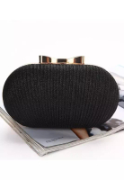 Vedlyn ByVedlyn Agatha Tas Pesta Wanita Clutch Fashion Terbaru - Black