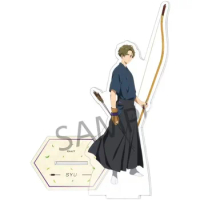 Anime Tsurune: Kazemai koukou kyuudoubu Narumiya Minato Stand Figure Acrylic Cosplay Model Plate Collection Desktop Decor