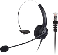 電話耳機麥克風 RJ11耳機 客服用耳機 總機電話專用耳機 客服人員 電話耳機麥克風 歡迎留言留下您的電話機廠牌型號廠牌型號訂購