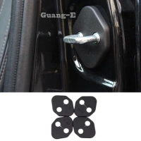 Car Door Lock Cover Anti-Rust Door Catch Buckle Protector Case Sticker Trim Inner Accessories For Fo