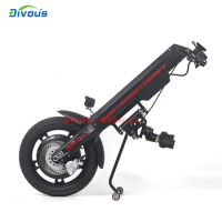 New Product Conhismotor 48V800W Wheelchair Trailer Electric Handcycle Handbike Sport Wheelchair Attachment Hand Cycle