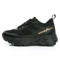 GOODYEAR 固特異 女鞋 奔馳越野 寬楦 越野運動鞋 慢跑鞋 [GAWR32830] 黑【巷子屋】