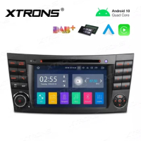 XTRONS Android 10.0 Radio Car DVD Player GPS OBD for Mercedes Benz E Class W211 E200 E220 E240 E270 E280 2002-2008 CLS W219