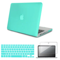 For Apple/MacBook Pro 13/15/Macbook Air 13/11 Inch Hard Shell Laptop Protector Case+ Screen Protector+Keyboard Cover