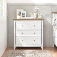 Dekoruma KANOU Lemari Laci Kayu 3 Pintu / Drawer Cabinet 3 Susun