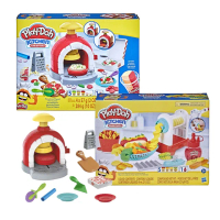 【Hasbro 孩之寶】培樂多黏土 炸物拼盤組+窯烤披薩遊戲組(HF1320+HF4373)