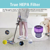 2Pcs HEPA Filters for Dyson V11 Outsize, V11 Outsize Origin, Outsize, Outsize Absolute+ Vacuum Cleaner, Parts 970422-01
