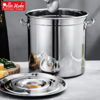 Ollahom Panci Jumbo Dandang Tebal Stockpot Stainless SUS 304 Dandang Jumbo Terbaik