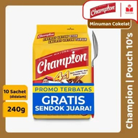 Minuman Cokelat Mayora Champion Pouch 10's