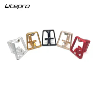 Litepro for Brompton Bag Carrier Block 5 Colors 2 Holes Folding Bike Accessories