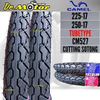 Camel Tyre 17 225-17 250-17 80/90 - 17 CM519 Cutting TT100 SOTONG CM527 Tubetype TAYAR TAYER TAYA RO
