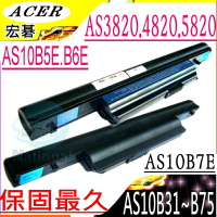ACER 電池-宏碁 電池-ASPIRE 3820T，5820T，5820TG，AS10B6E，AS10B41，AS10B75，AS5820TG，AS10B51，AS3820，AS4820