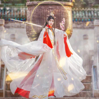 Heaven Official's Blessing Crown Prince Yueshen Xie Lian Cosplay Costume anthropomorphic ancient costume, cos Han
