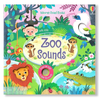 DKTODAY หนังสือมีเสียง USBORNE SOUND BOOK: ZOO SOUNDS คําแนะนําการขายที่ร้อนแรงในเดือนนี้