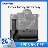 Neewer Vertical Battery Grip Handle For Sony VG-C2EM Works with NP-FW50 Battery for Sony A7 II A7S II and A7R II Cameras Cage