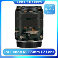 For Canon RF 85mm F2 Decal Skin Vinyl Wrap Anti-Scratch Film Camera Lens Protective Sticker RF85mm RF85 85 F/2 MACRO IS STM