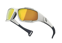 【【蘋果戶外】】720armour B330-WH-GD-PCPL 亮白/金-偏光【STINGRAY】水上活動 衝浪 寶麗來 polarized 救生員 浮力運動眼鏡 偏光眼鏡 運動太陽眼鏡