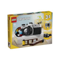 【LEGO 樂高】Lego樂高 創意大師三合一系列 31147 復古照相機(積木 玩具)