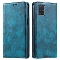 For Samsung Galaxy A51 4G Case Luxury Leather Wallet Flip Magnetic Case For Samsung A51 Phone Case