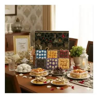 KF08 READY PAKET HAMPERS PARCEL KUE KERING, COKLAT, OREO CAPPUCINO COOKIES UNTUK THR HARI RAYA ISI 6