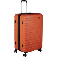 Carry on Luggage with Wheels , Carry on Luggage ,28-Inch Hardside Spinner, OrangeA