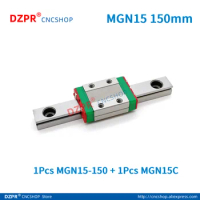 Hot Sale # 15mm Miniature Linear Guideway MR15 MGN15 L150mm without MGN15C Standard Blocks CNC Router