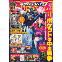GUNDAM A 5月號2022附機動戰士鋼彈兵工廠基地卡片.海報