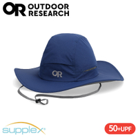 【Outdoor Research 美國 Sunbriolet Sun 抗UV透氣大盤帽《深暗籃》】243441/防曬帽/登山帽