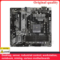 Used For ASROCK B450M Pro4 Motherboards Socket AM4 DDR4 128GB For AMD B450 Desktop Mainboard M,2 NVME USB3.0