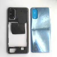 For realme 7 pro Back Rear door Cover Back battery housing frame spare Parts realme7pro RMX2170