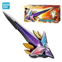 Bandai Japanese Model Hand-models Ultraman Trigger DX Glitter Blade Prop Weapon Model Collections Dolls Toys For Aldult Gifts