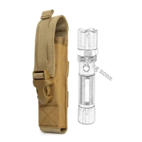 M5 Flashlight Pouch Molle Wiast Bag Airsoft Belt EDC Bacpkack Tools Pouch Outdoor Climbing Hunting A